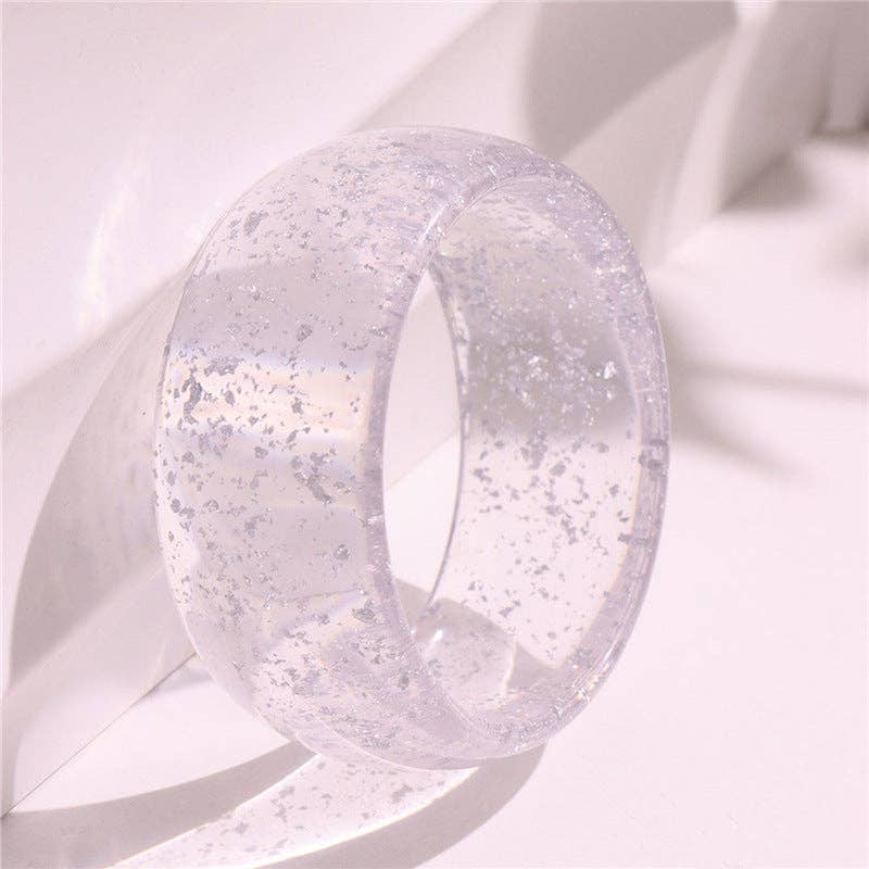 Irregular Chunky Acrylic Bracelet