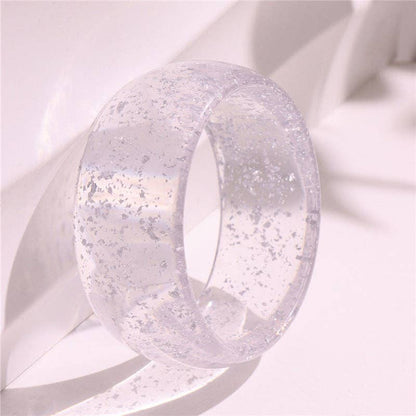 Irregular Chunky Acrylic Bracelet
