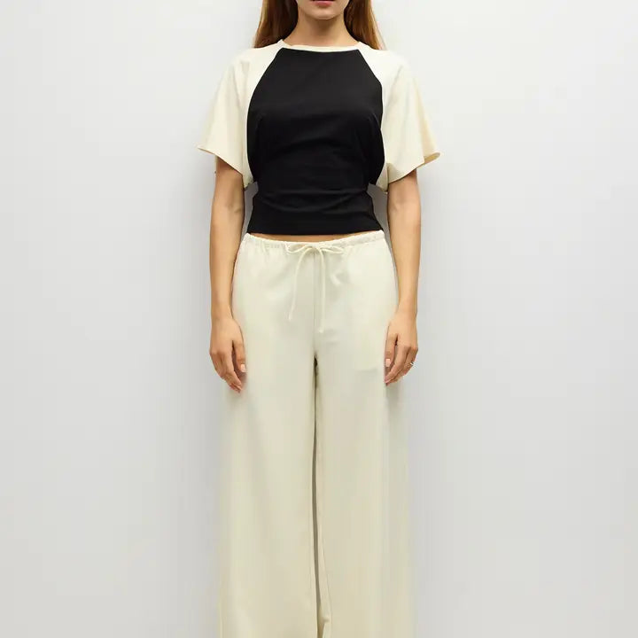 Mod Ref The Taylor Raglan Tie Back Top
