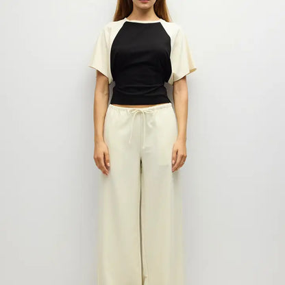 Mod Ref The Taylor Raglan Tie Back Top
