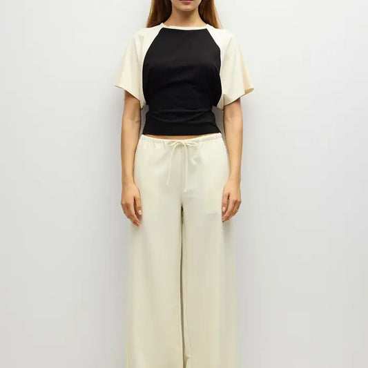 Mod Ref The Taylor Raglan Tie Back Top