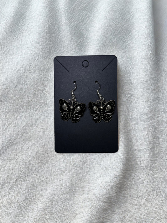 Stargirl Butterfly of Night Earrings