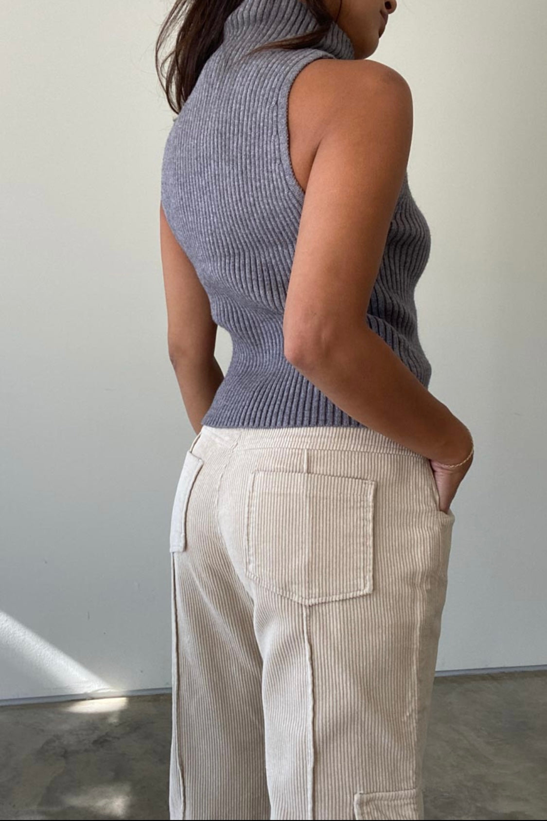 Darian Knit Tank Bolero Set