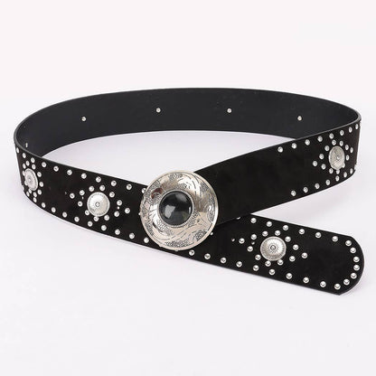 Studded Concho Belt