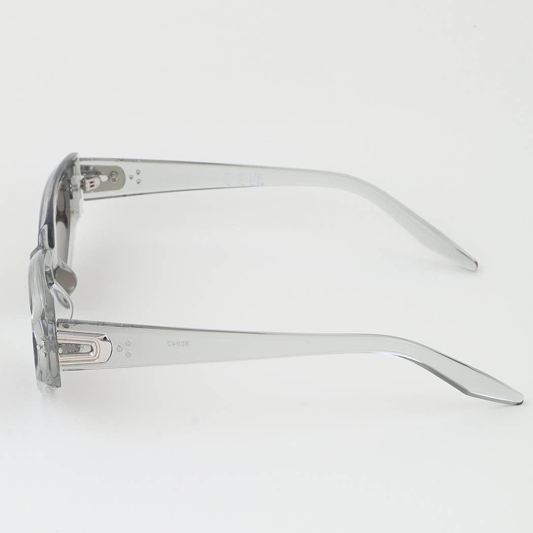 Triple Bolted Cateye Sunglasses