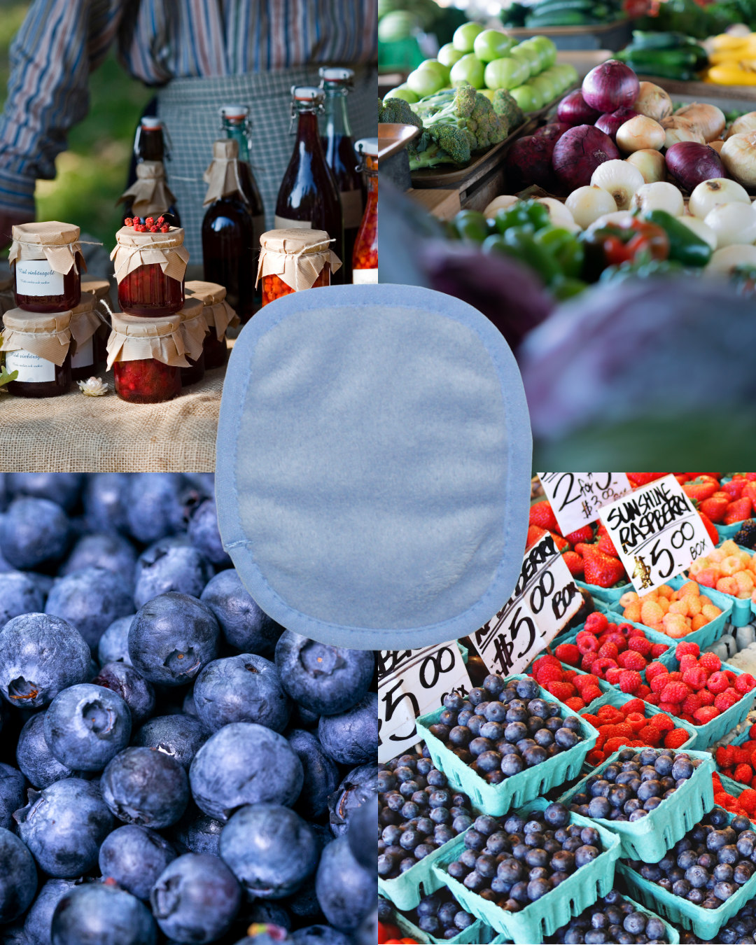 MakeUp Eraser Farmer's Market 7-Day Set with Makeup Bag | Floral & Bright