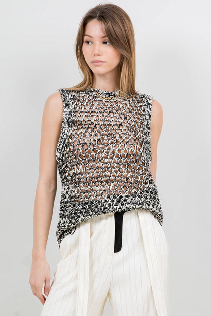 Hazel Gradient Knit Sweater Tank