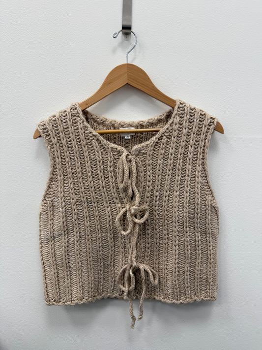 Genevieve Knit Bow Vest