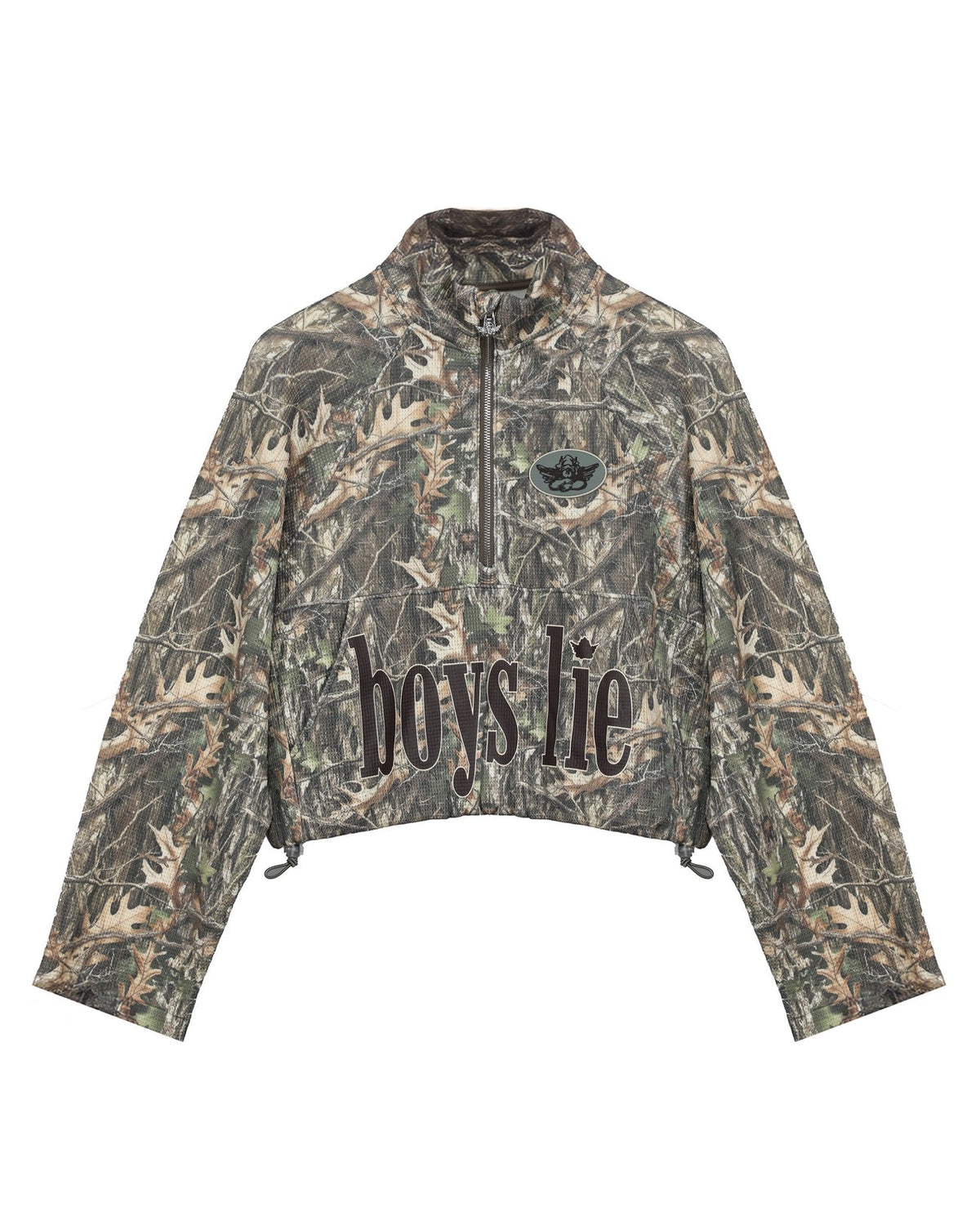 Boys Lie Manhunt A1 Cropped Crewneck