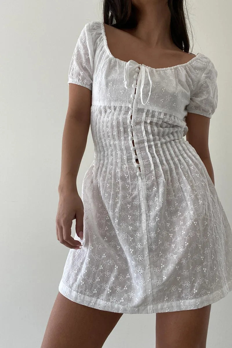 Holland Off The Shoulder Mini Dress