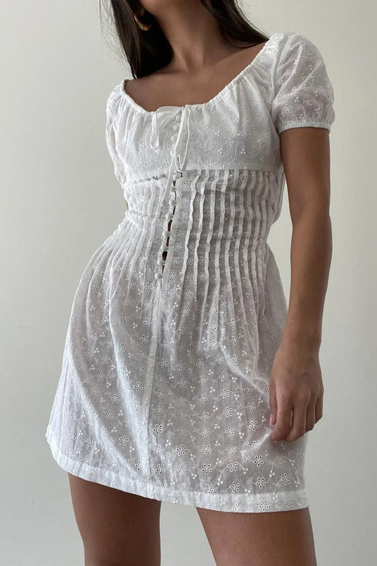 Holland Off The Shoulder Mini Dress