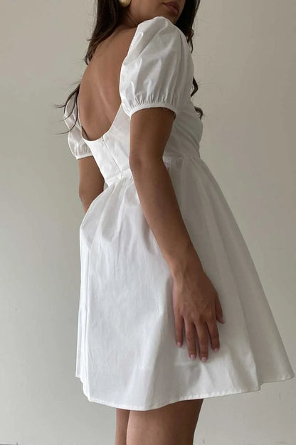 Hillary Babydoll Mini Dress
