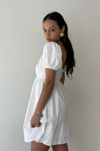 Hillary Babydoll Mini Dress