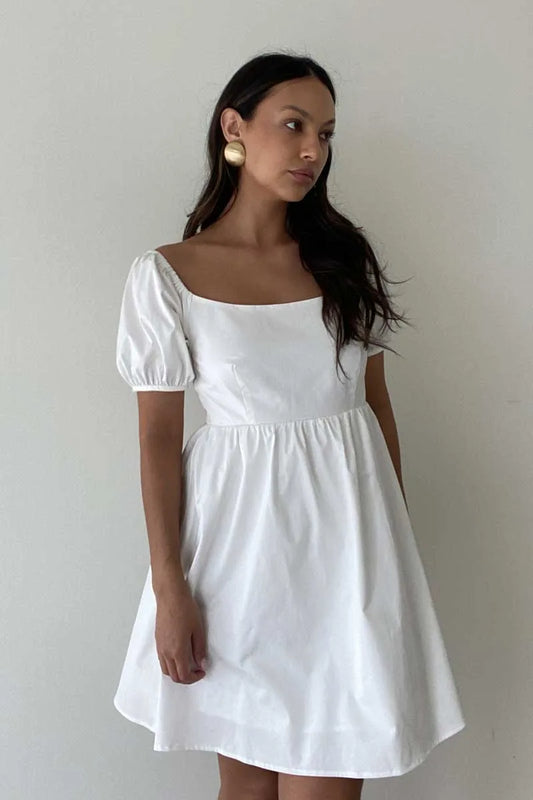 Hillary Babydoll Mini Dress