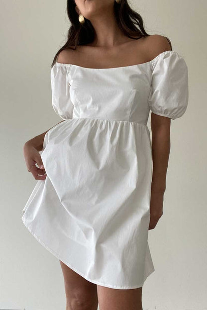 Hillary Babydoll Mini Dress