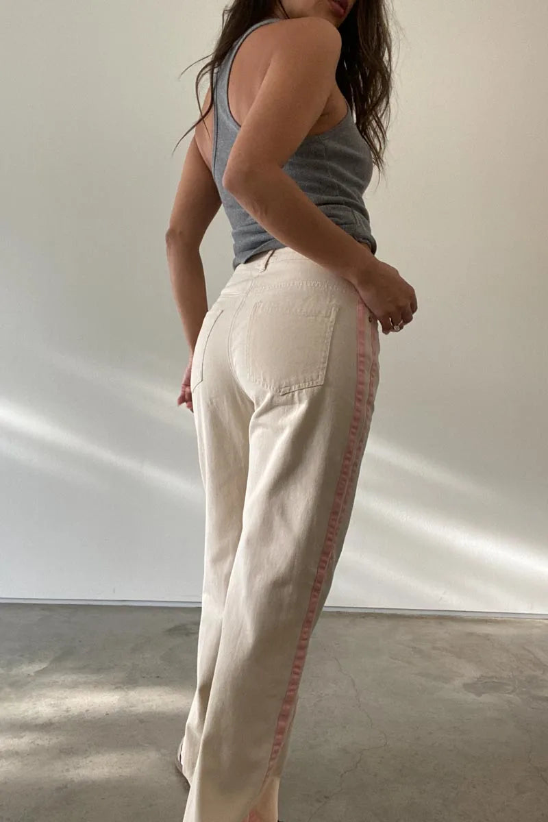 Florence Striped Jeans