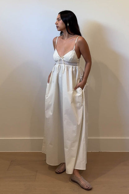 Harlyn Babydoll Midi Dress