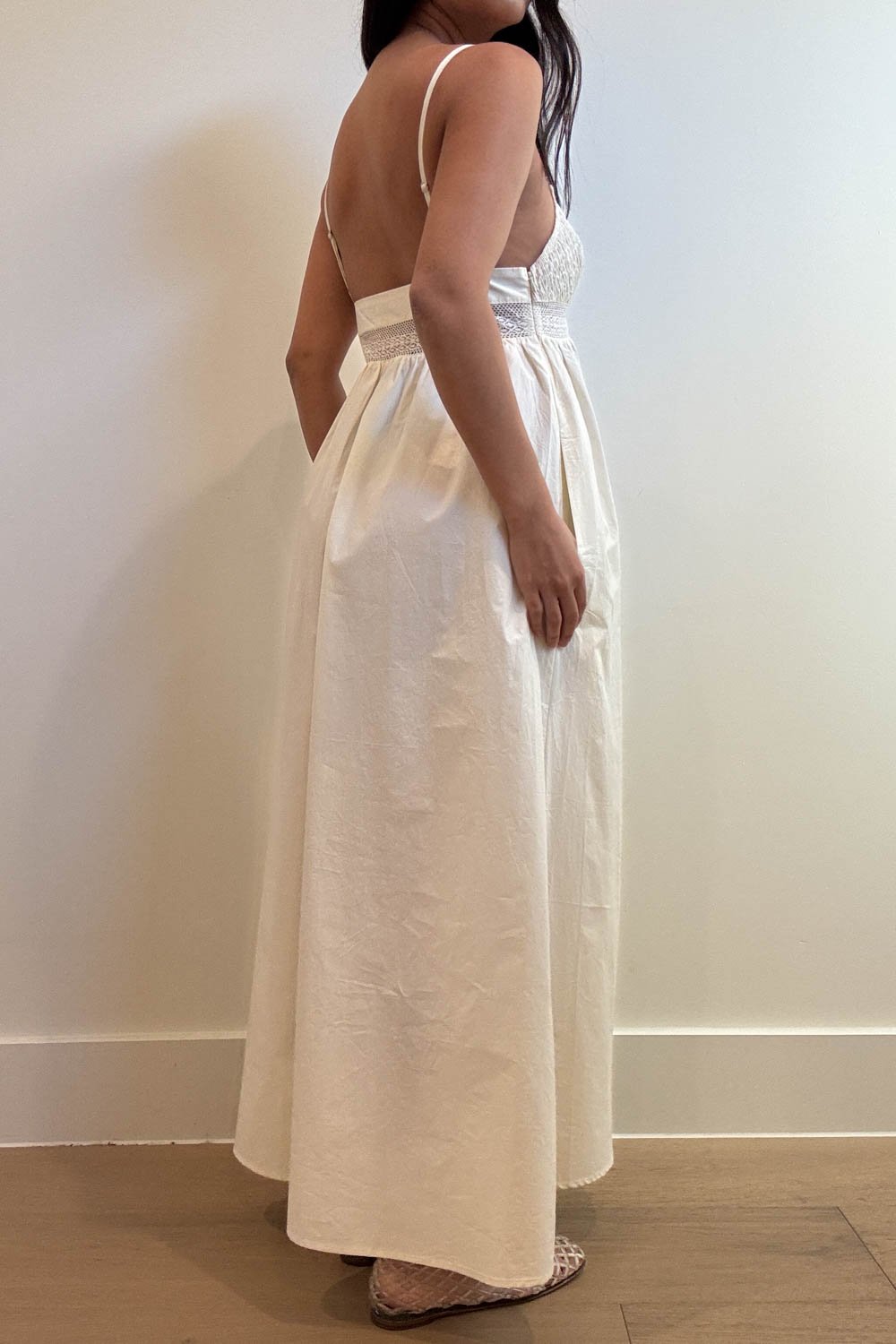 Harlyn Babydoll Midi Dress