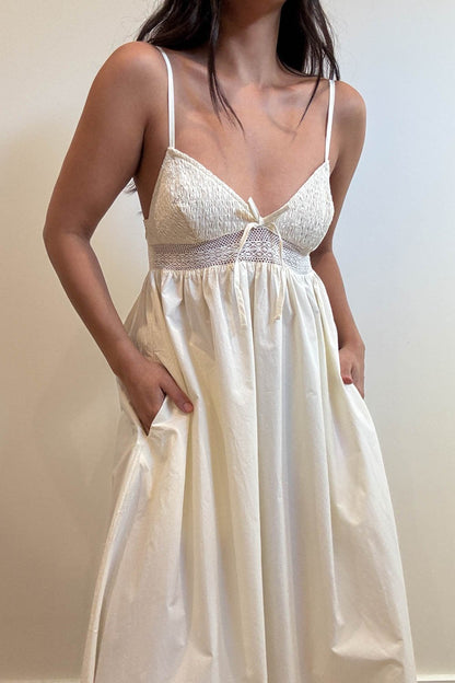 Harlyn Babydoll Midi Dress