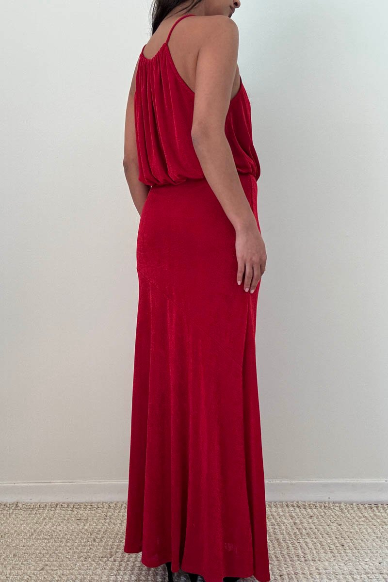 Honorina Slinky Knit Maxi Dress