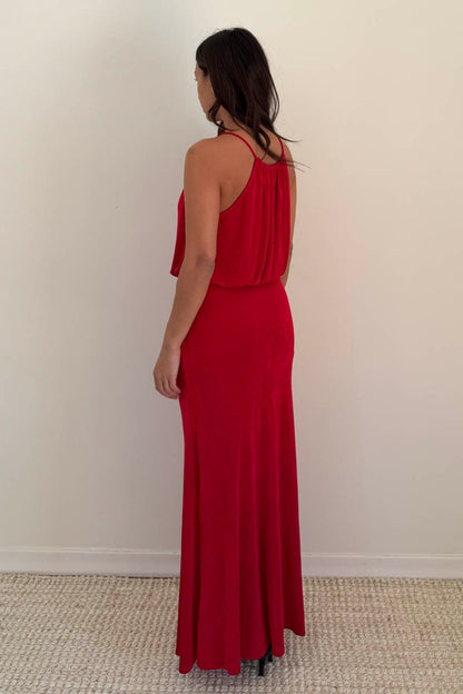 Honorina Slinky Knit Maxi Dress
