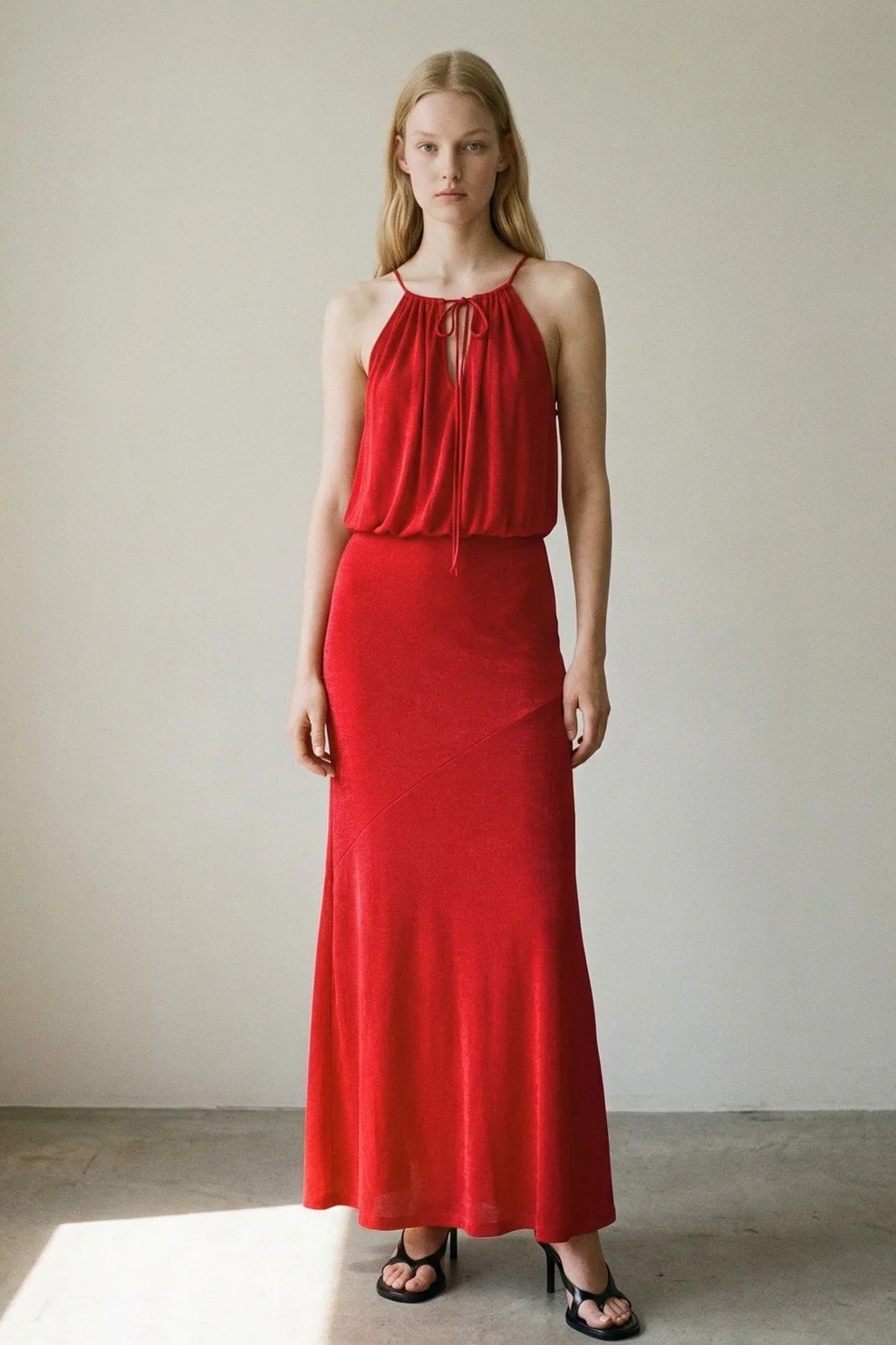 Honorina Slinky Knit Maxi Dress