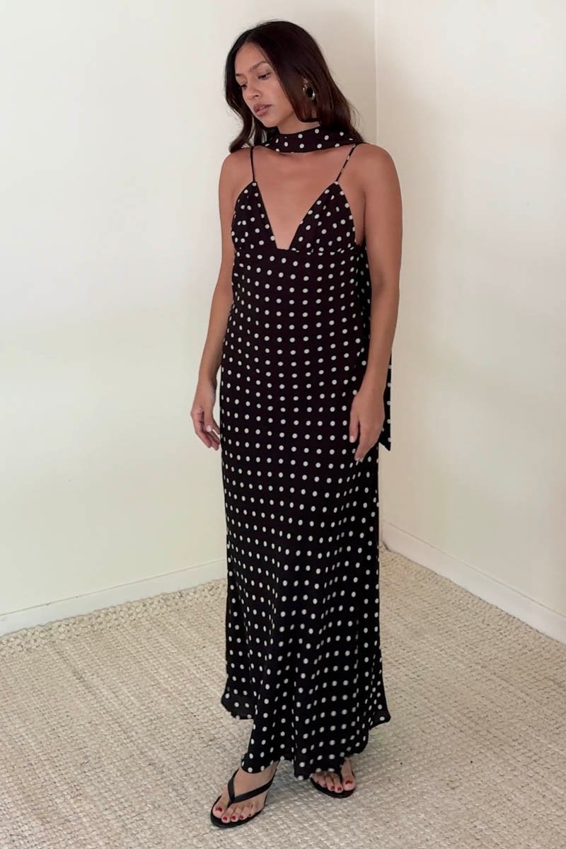 Gal Polka Dot Maxi