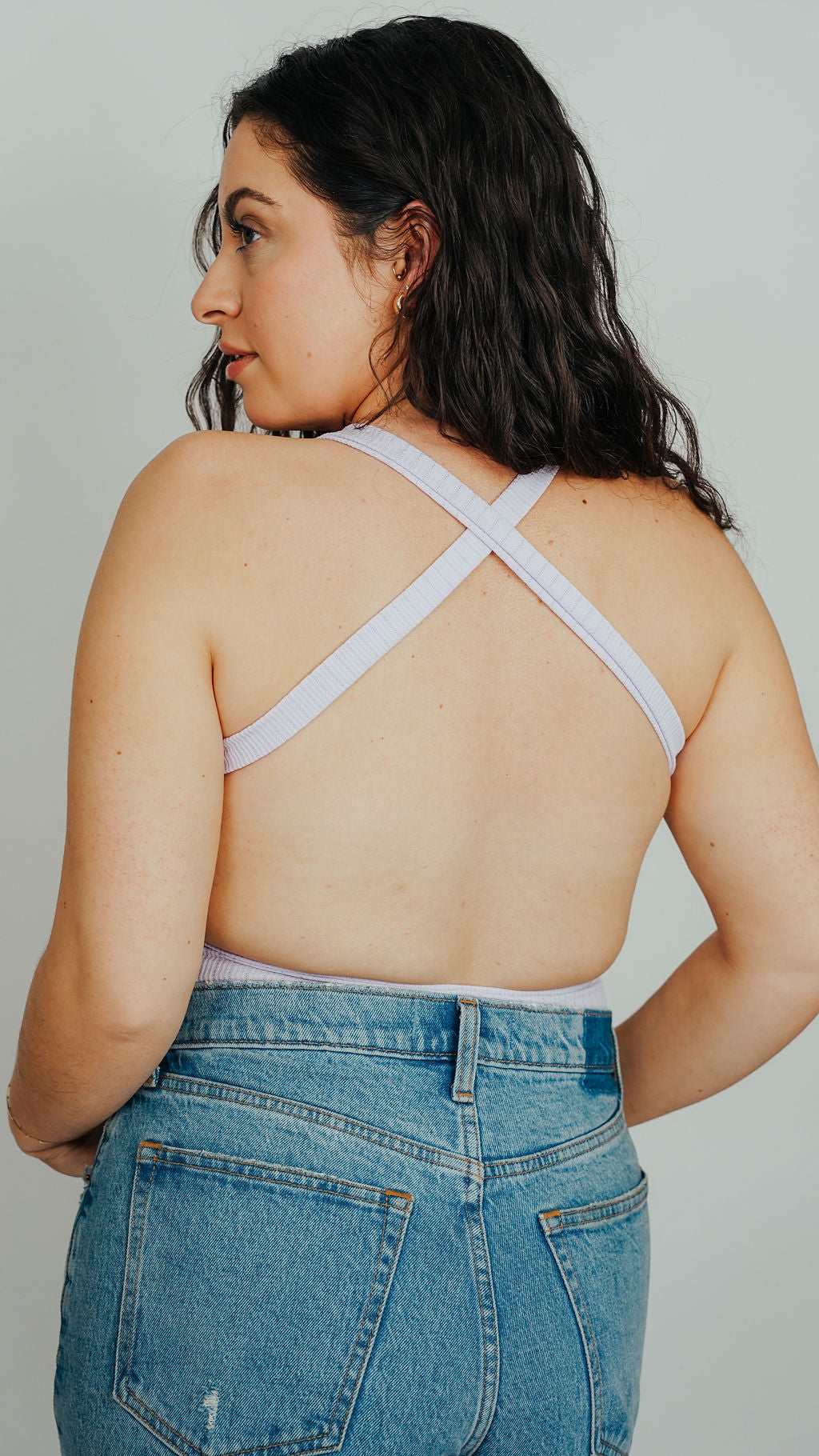Ainsley Criss Cross Back Bodysuit