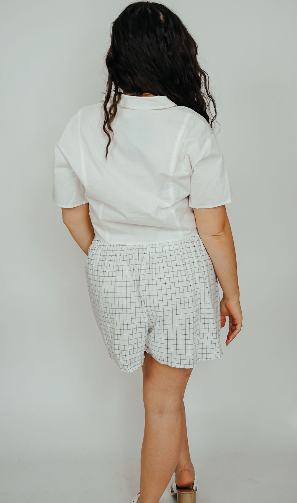 April Plaid Skort