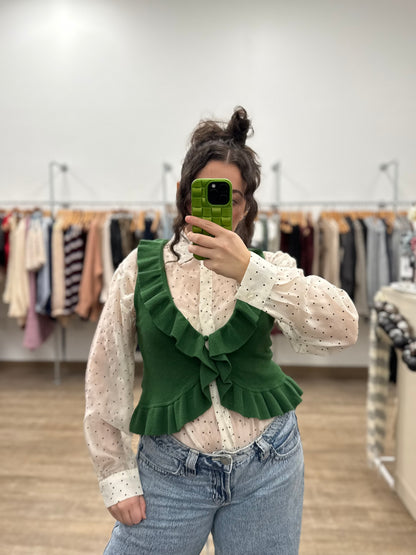 Gianella Ruffle Vest