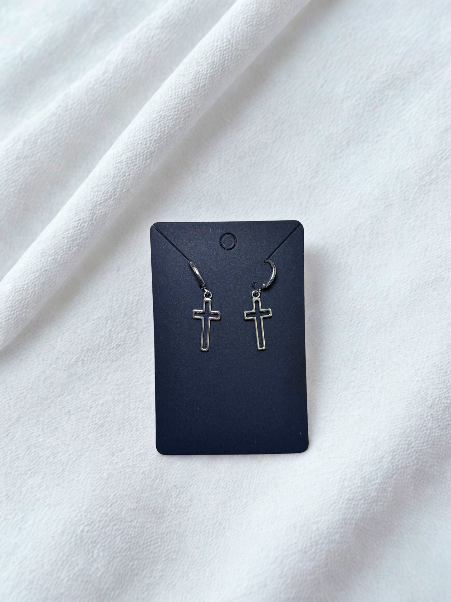 Stargirl Mini Cross Earrings