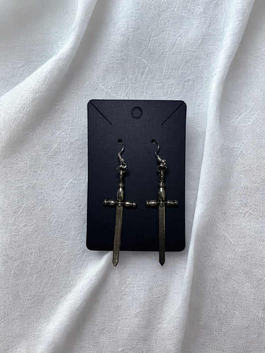 Stargirl Sword Earrings