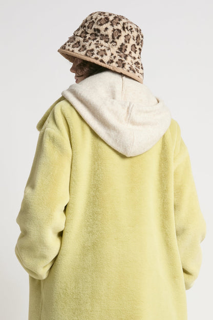 Look By M Leopard Reversible Bucket Hat