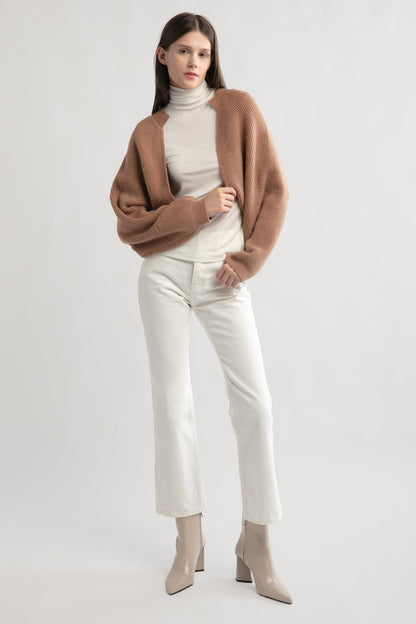 Look By M Knit Bolero Cardigan