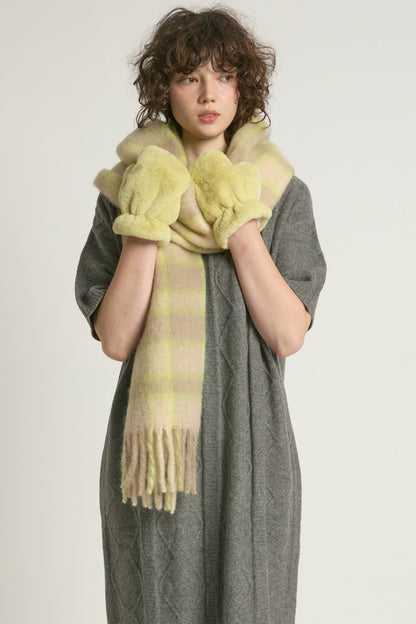Look By M Daylight Brushed Scarf
