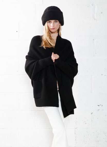 Look By M Shearling Crown Hat