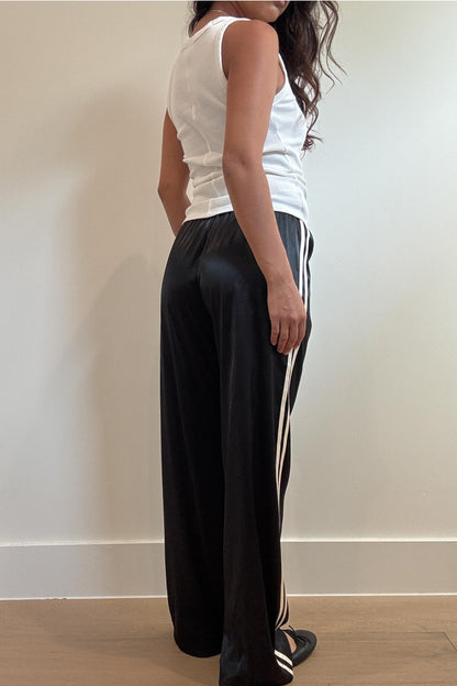 Janet Satin Track Pants