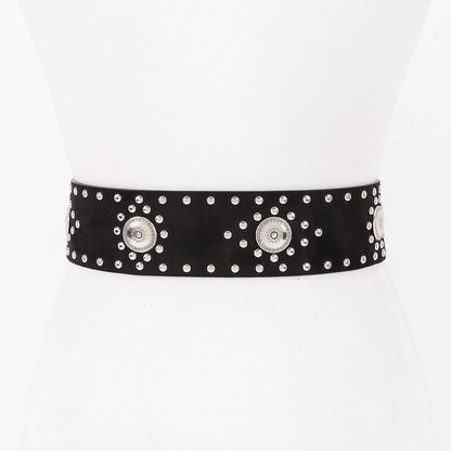 Studded Concho Belt