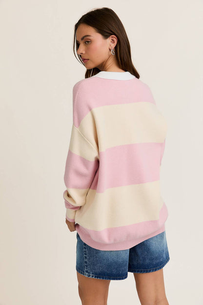 Isa Striped Rugby Sweater