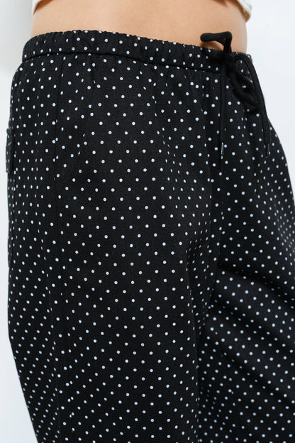 Haley Polka Dot Drawstring Pants