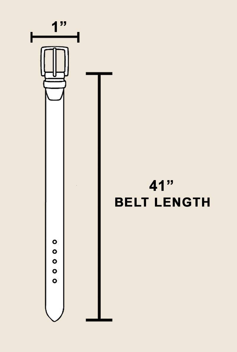 Round Buckle Suede Belt