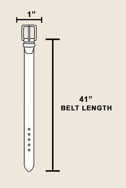 Round Buckle Suede Belt