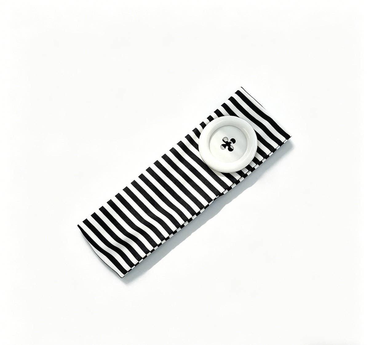 Stripe Button Headband