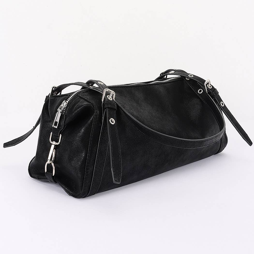 Vegan Leather Shoulder Bag