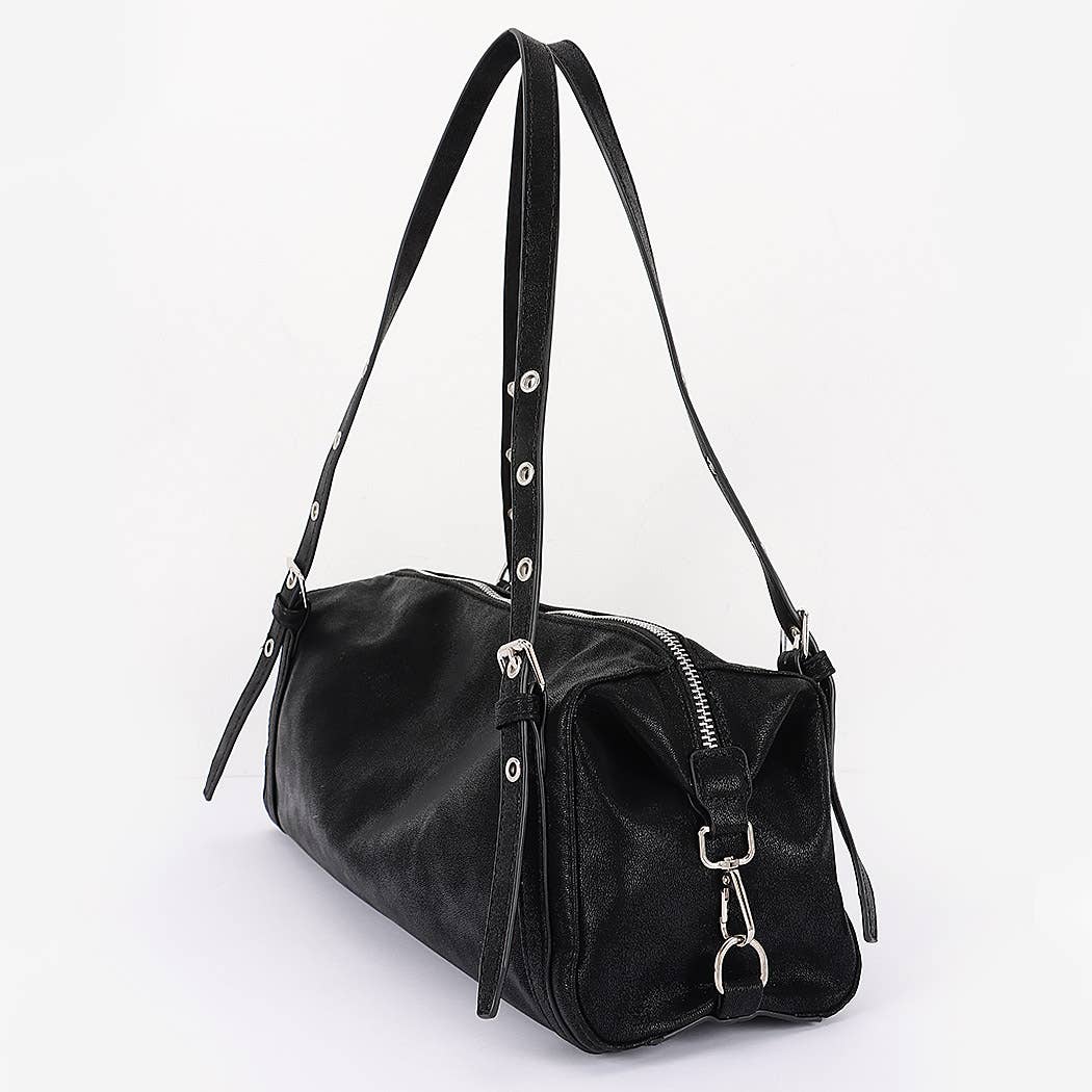 Vegan Leather Shoulder Bag
