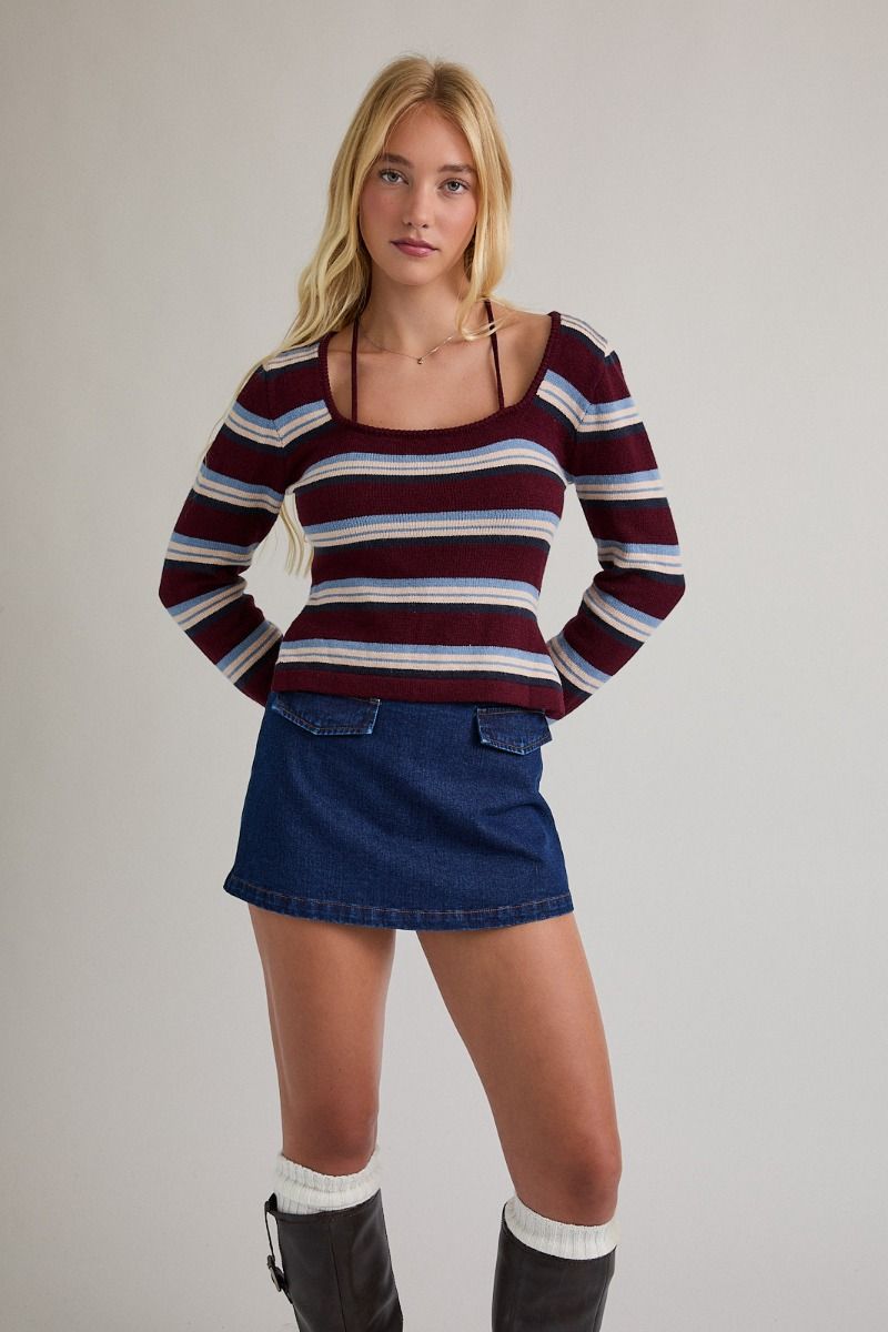 Greta Stripe Sweater