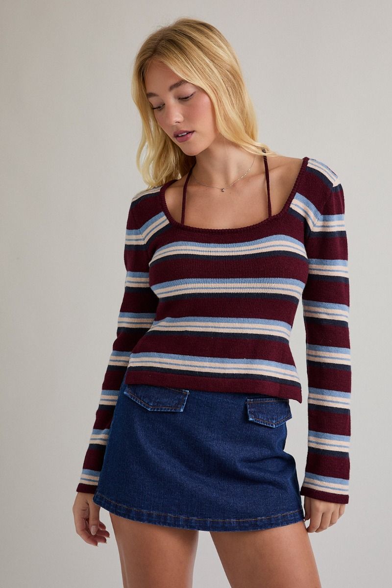 Greta Stripe Sweater