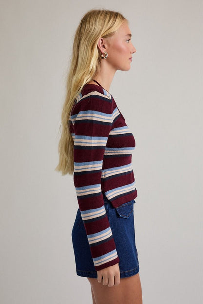 Greta Stripe Sweater