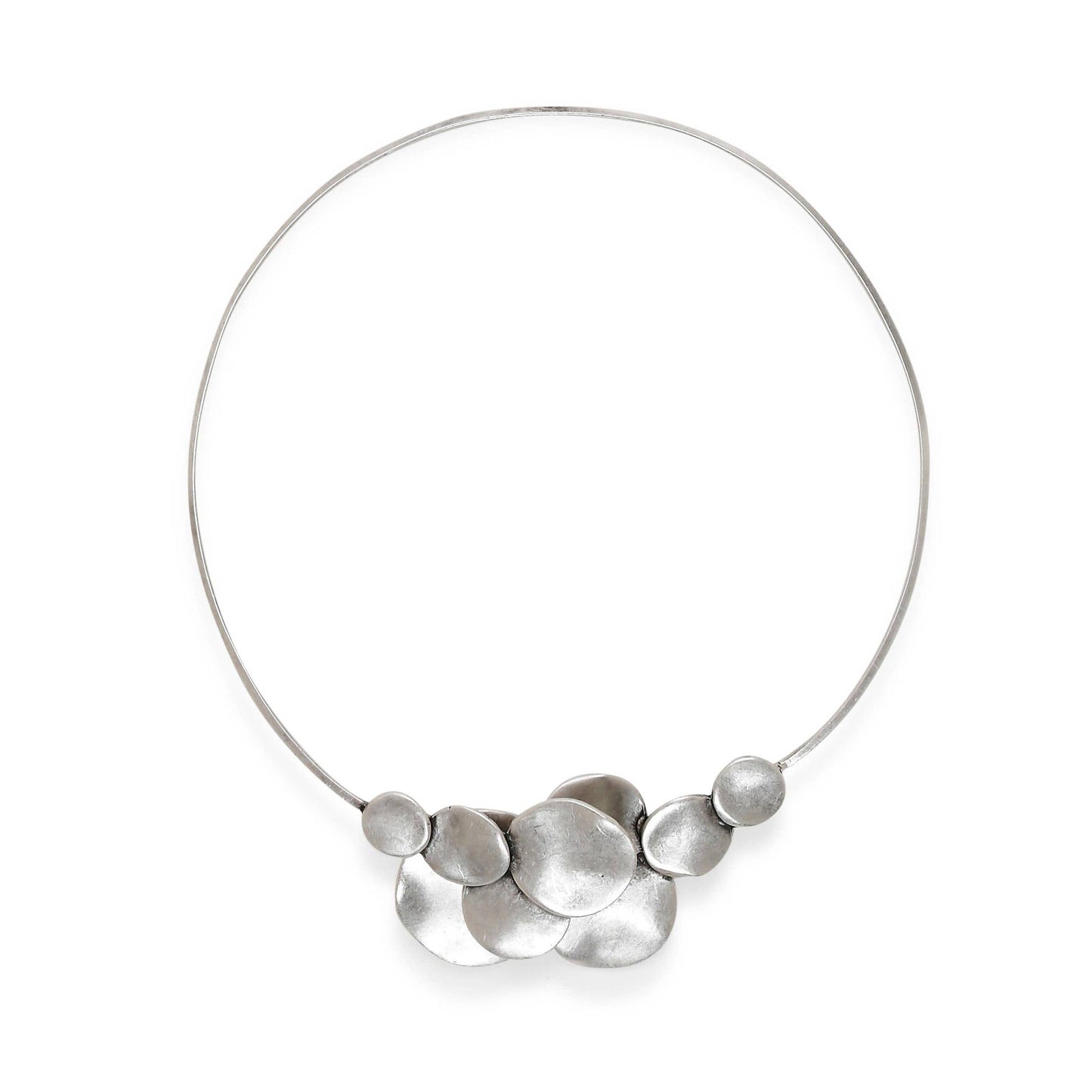 Handmade 925 Silver Plated Pewter Necklace