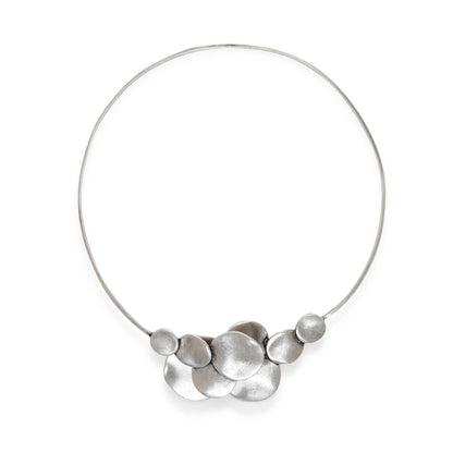 Handmade 925 Silver Plated Pewter Necklace